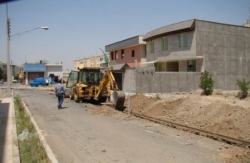 پروژه اجراي عمليات لوله گذاري فاضلاب شهر محمديه